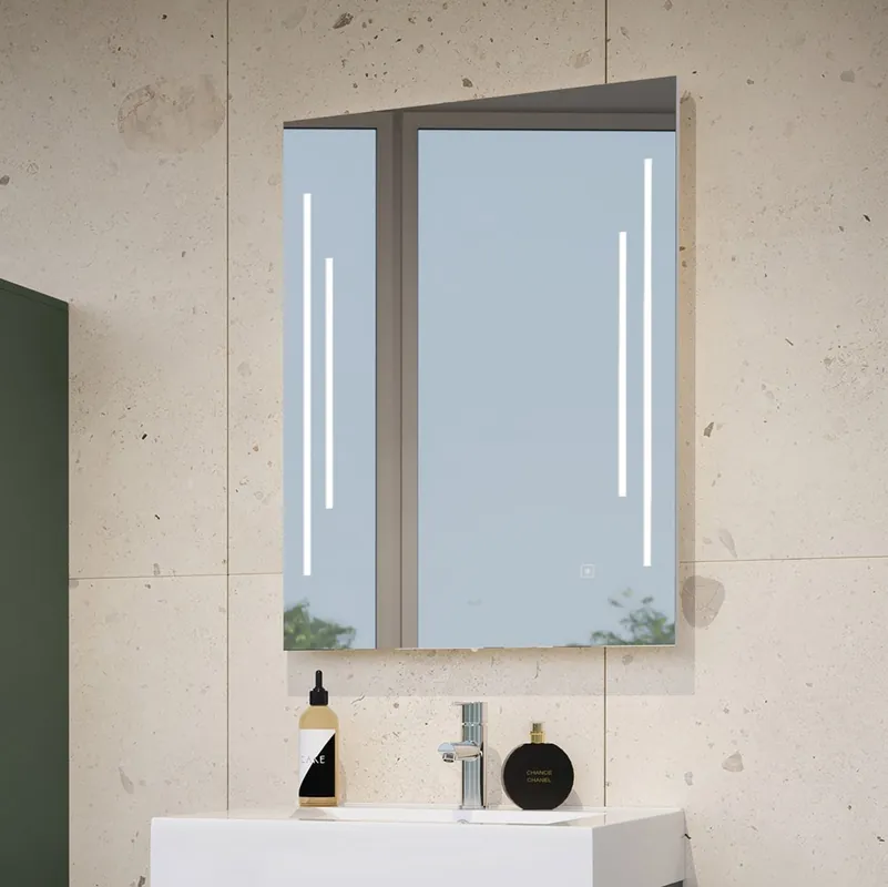Árengedmény Tboss Floating Mirror Zuor 75x80 cm-es led tükörTboss