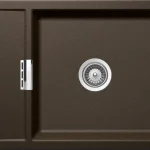 Schock Mono D-100XS Cristadur mosogató, bronzbarna MOND100XBRONSCHOCK Árengedmény