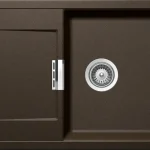 Korlátozott ajánlat Schock Mono D-100 Cristadur mosogató, bronzbarna MOND100BRONSCHOCK