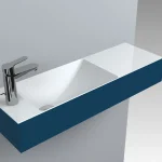 LunArt Alonzo L 81x26 cm balos mosdó, RAL szín 5999123005243-CLunArt Olcsó