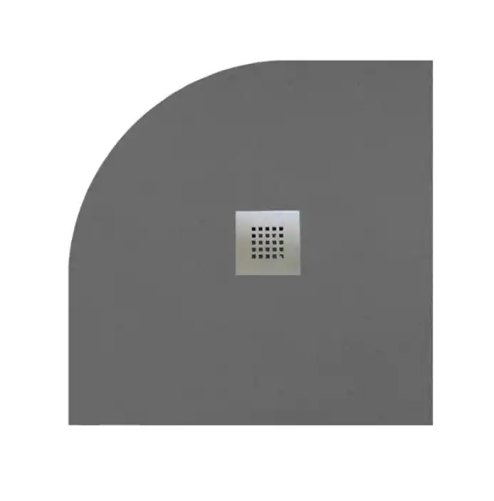 Radaway Kios A 90x90 cm íves zuhanytálca, betonszürke KA9090-52Radaway Ne maradj le