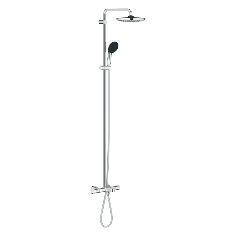 Kiárusítás Grohe Vitalio Start System 250 termosztátos zuhanyrendszer kádtöltővel, króm 26988001Grohe