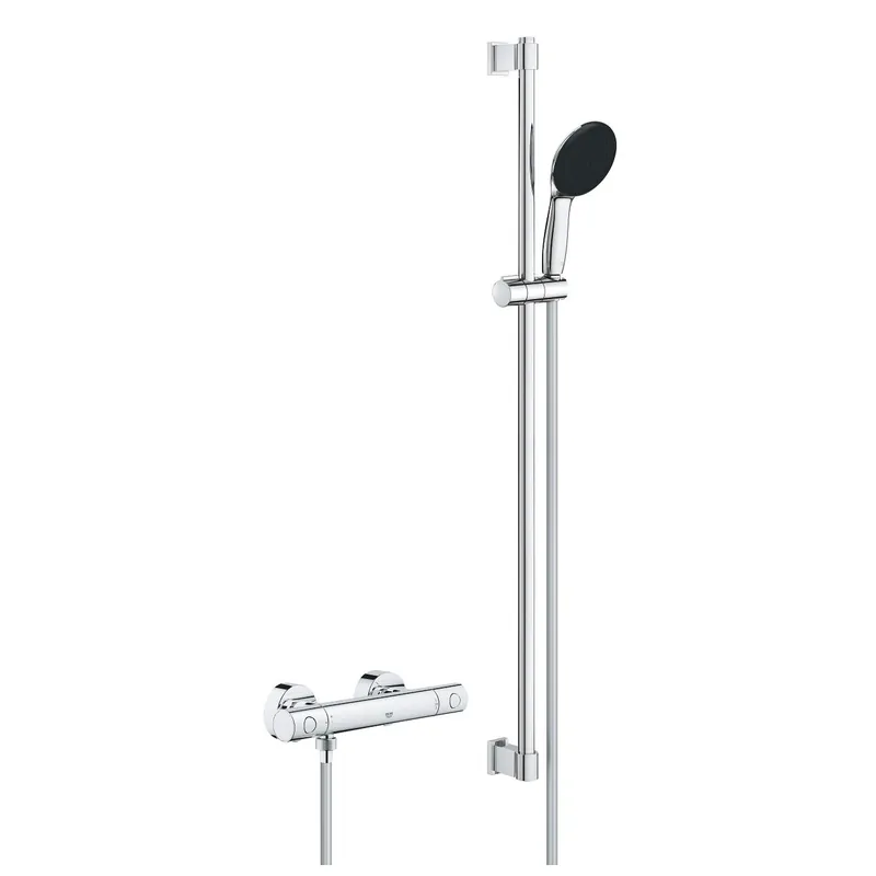 Outlet Grohe Precision Get termosztátos zuhanycsaptelep zuhanyszettel, króm 34857000Grohe