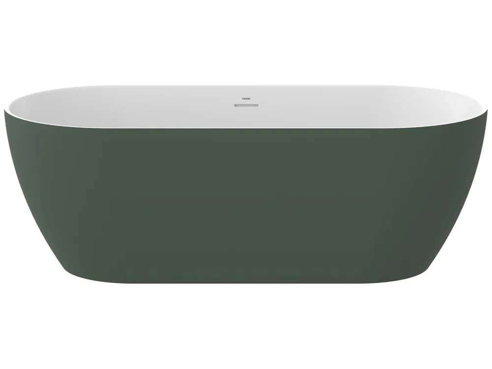 Ravak Freedom O Tec 170x77 cm szabadonálló kád fehér lefolyóval, Grey Green CD11200000Ravak Végkiárusítás