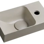 Sapho PICCOLINO 31x17 cm jobbos betonmosdó, homok PK30514Sapho Kedvezményes ár
