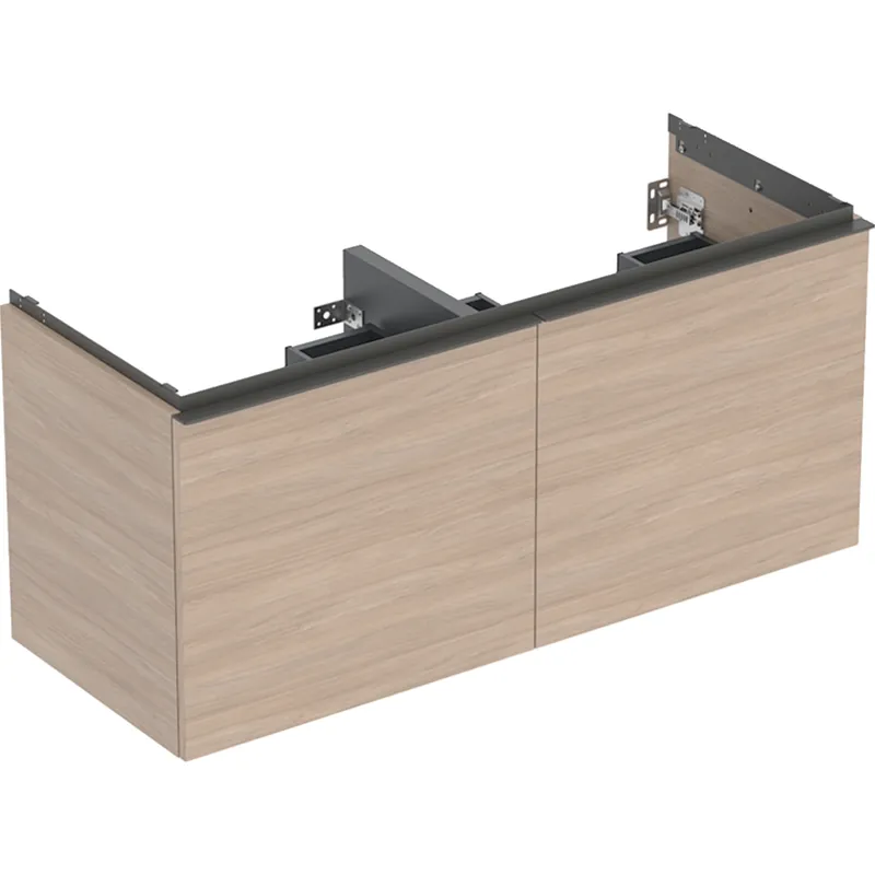 Geberit Acanto 120 cm alsó szekrény kétmedencés mosdóhoz, tölgy 503.007.JH.1Geberit Kiárusítás