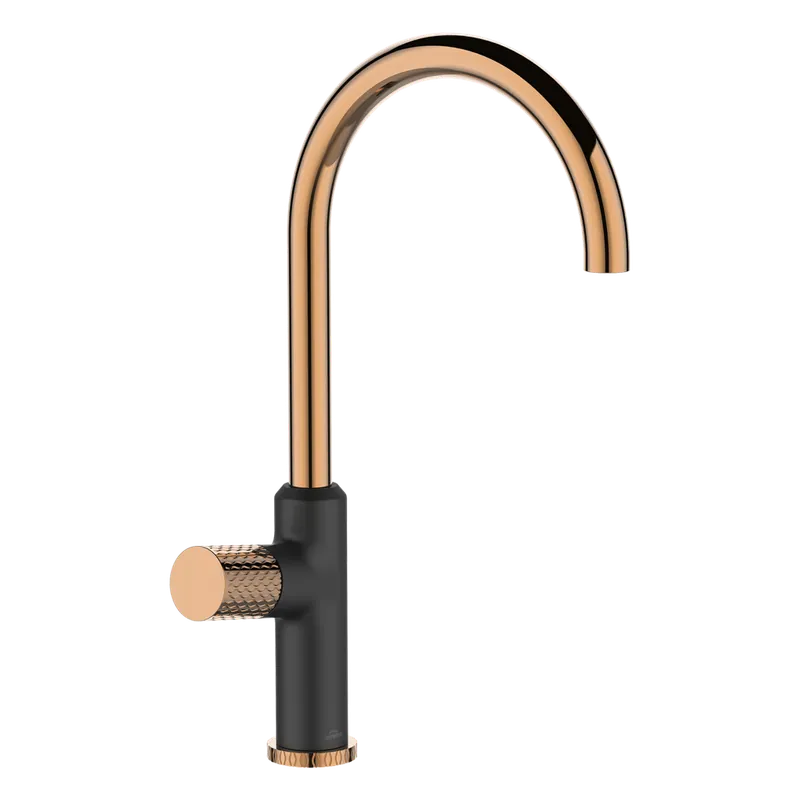 Invena Moonlight mosogató csaptelep, matt fekete/rose gold BZ-77-014-VInvena Ajánlat
