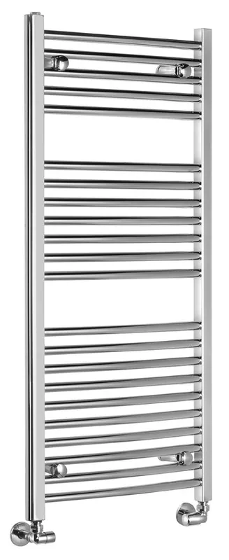 Legkelendőbb Sapho AQUALINE ALYA 500x1110 mm íves fürdőszobai radiátor, króm LLC201Aqualine