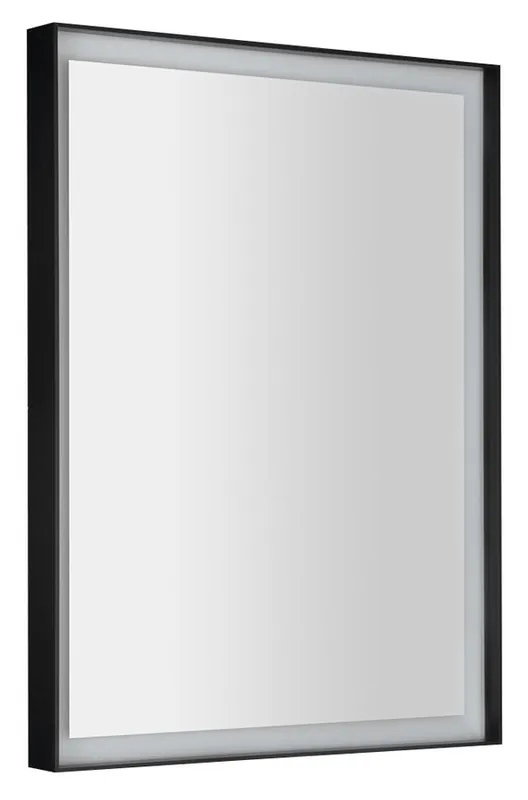 Sapho SORT 60x80 cm tükör LED világítással, matt fekete ST080SSapho Kiárusítás