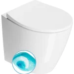 Sapho GSI MODO Swirlflush ExtraGlaze álló WC, fehér 981011Sapho Vásárlói kedvenc
