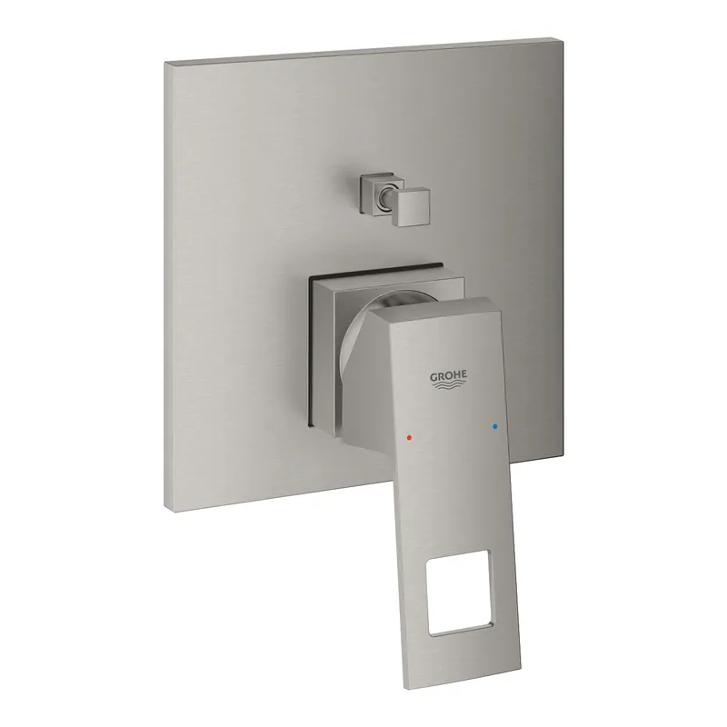 Szuper ajánlat GROHE Eurocube Egykaros keverő, 2-utas váltóval, supersteel 24062DC0Grohe