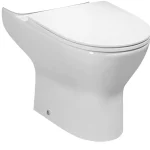 Prémium Sapho BRUCKNER DARIO RIMLESS monoblokkos WC alsó rész, fehér 201.401.4Sapho
