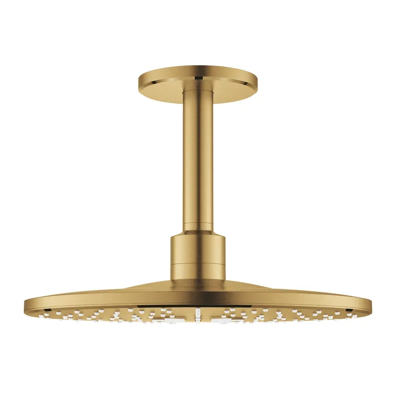 Akciós ár Grohe Rainshower SmartActive 310 Fejzuhany készlet mennyezetre 142 mm, 2 funkciós, brushed cool sunrise 26477GN0Grohe