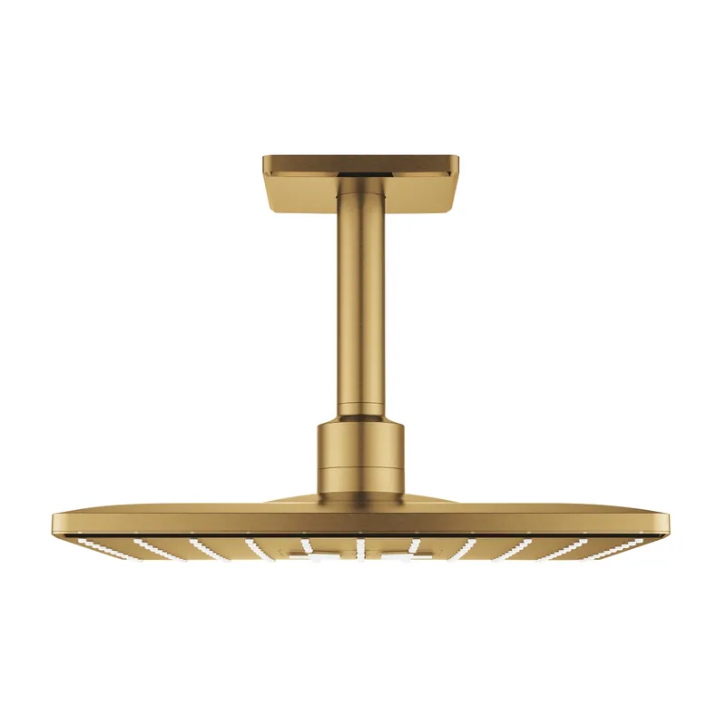 Legjobb ár Grohe Rainshower 310 SmartActive Cube fejzuhany mennyzeti zuhanykarral brushed cool sunrise 26481GN0Grohe