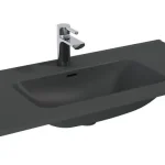 AREZZO design SKAPPA 100 cm mosdó, matt antracit AR-146071Arezzo Design Biztonságos fizetés