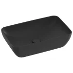 Ravak Uni R Slim 50x31 cm pultra ültethető mosdó, matt fekete XJX0D150000Ravak Expressz kézbesítés