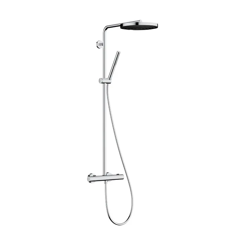 Hansgrohe Pulsify S Puro Showerpipe termosztátos zuhanyrendszer 1jet, króm 24223000Hansgrohe Biztonságos fizetés