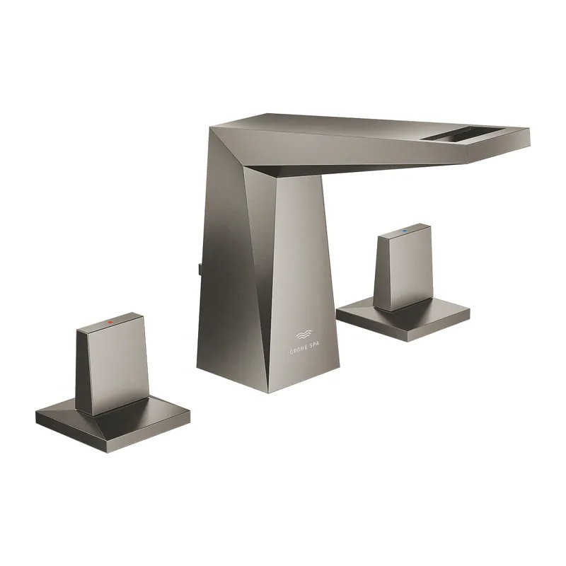 Újdonság Grohe Allure Brilliant 3-lyukas mosdócsaptelep, M-es méret, brushed hard graphite 20626AL0Grohe