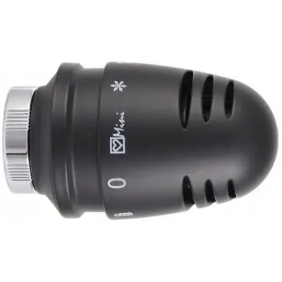 Herz DE LUXE MINI termosztatikus fej M28X1,5, matt fekete S920049Herz Gyors szállítás