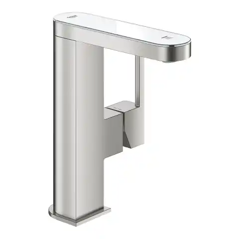 Vedd meg online Grohe GROHE Plus egykaros mosdócsaptelep LED-es kijelzővel M-es méret, supersteel 23958DC3Grohe