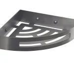 Sapho SMART sarokpolc zuhanyzóba, gun metal 247981Sapho Gyors kiszállítás