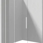 Deante PRIZMA 100 cm Walk-in tolóajtós zuhanyfal, fehér KTJ_A30RDeante Utolsó esély