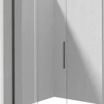 Deante PRIZMA 120 cm Walk-in tolóajtós zuhanyfal, titanium KTJ_D32RDeante Csak ma