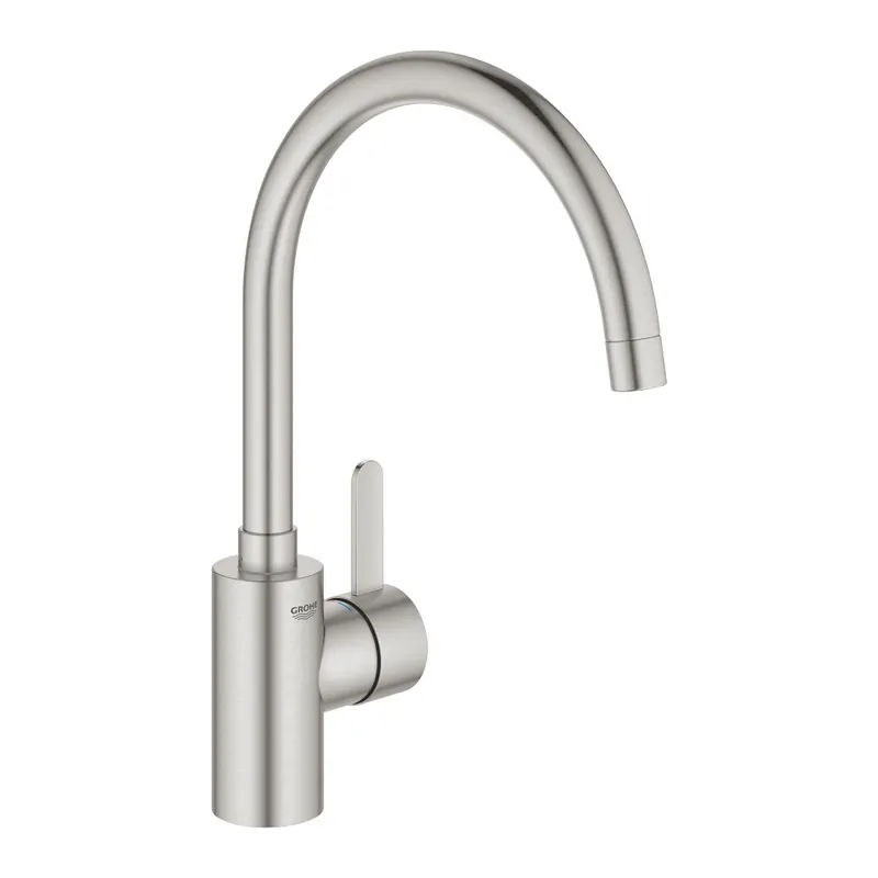 Vedd meg online Grohe Eurosmart Cosmopolitan mosogató csaptelep, supersteel 32843DC2Grohe