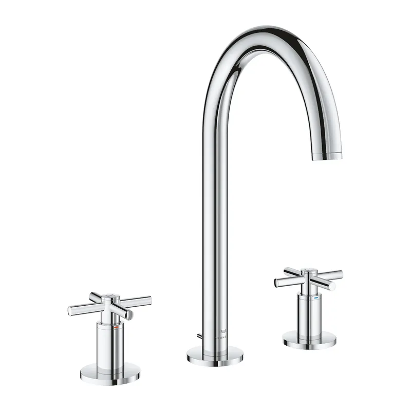 Szuper ajánlat Grohe Atrio 3-lyukas mosdócsaptelep L-es méret, króm 20643000Grohe