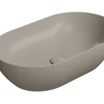 Ne maradj le Sapho GSI PURA 60x37 cm kerámiamosdó, matt tortora 883405Sapho