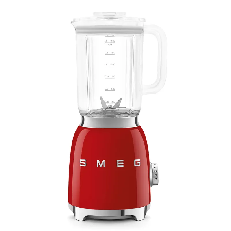 Legkelendőbb SMEG retro turmixgép, piros BLF03RDEUSMEG