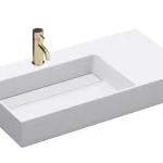 Rea Archi pultra ültethető mosdó 75x45 cm, fehér REA-U4300Rea Expressz szállítás