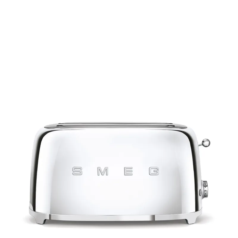 Ne maradj le SMEG retro 4 szeletes kenyérpirító, acél TSF02SSEUSMEG