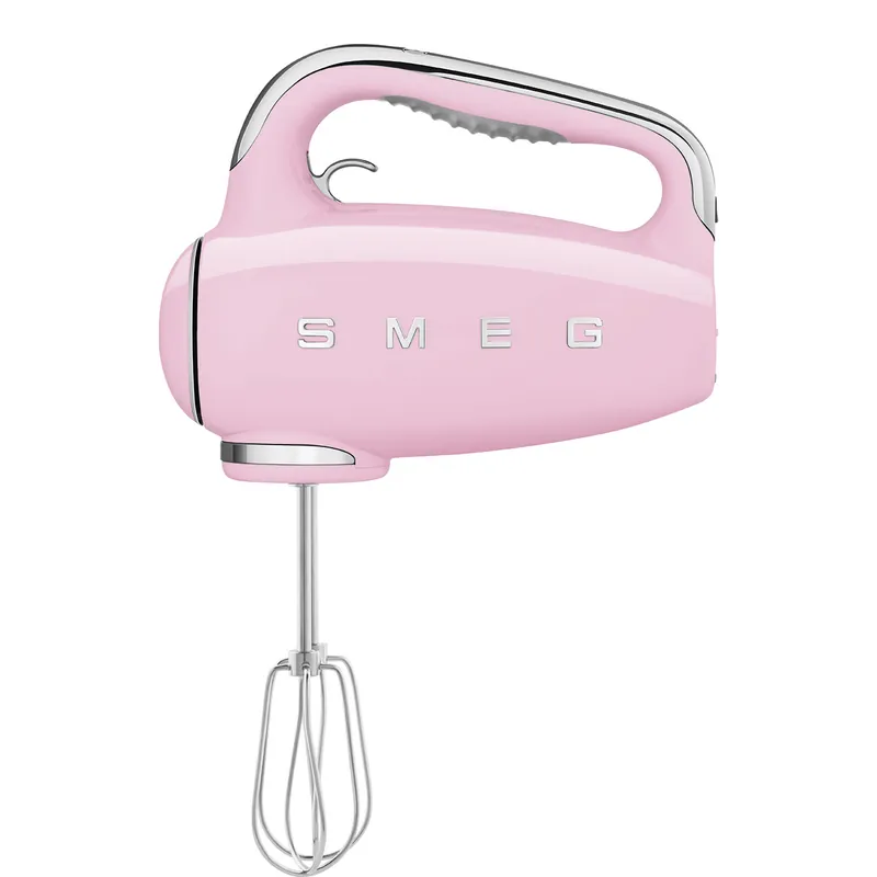 SMEG retro kézi mixer, rózsaszín HMF01PKEUSMEG Gyors kiszállítás