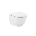 Gyors szállítás Roca Tura perem nélküli fali wc, fehér SuperGlaze felülettel A346697S00Roca