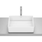 Korlátozott ajánlat Roca Tura pultra ültethető mosdó 45x35 cm, fehér A327691000Roca