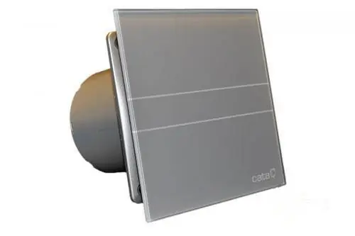 Azonnal elérhető Cata E-100MST ventilátor utószellőztető funkcióval, szürke 00900803Cata