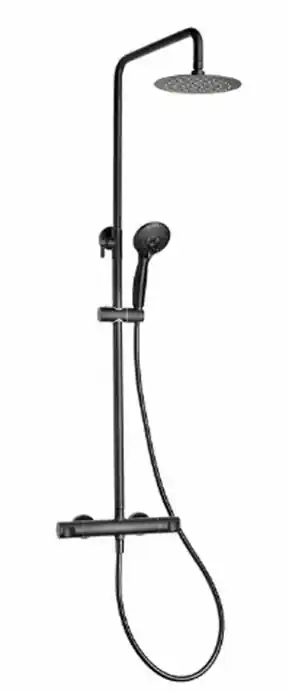 Strohm Teka Manacor Dual Control zuhanyrendszer, fekete 84278020NTeka Újdonság
