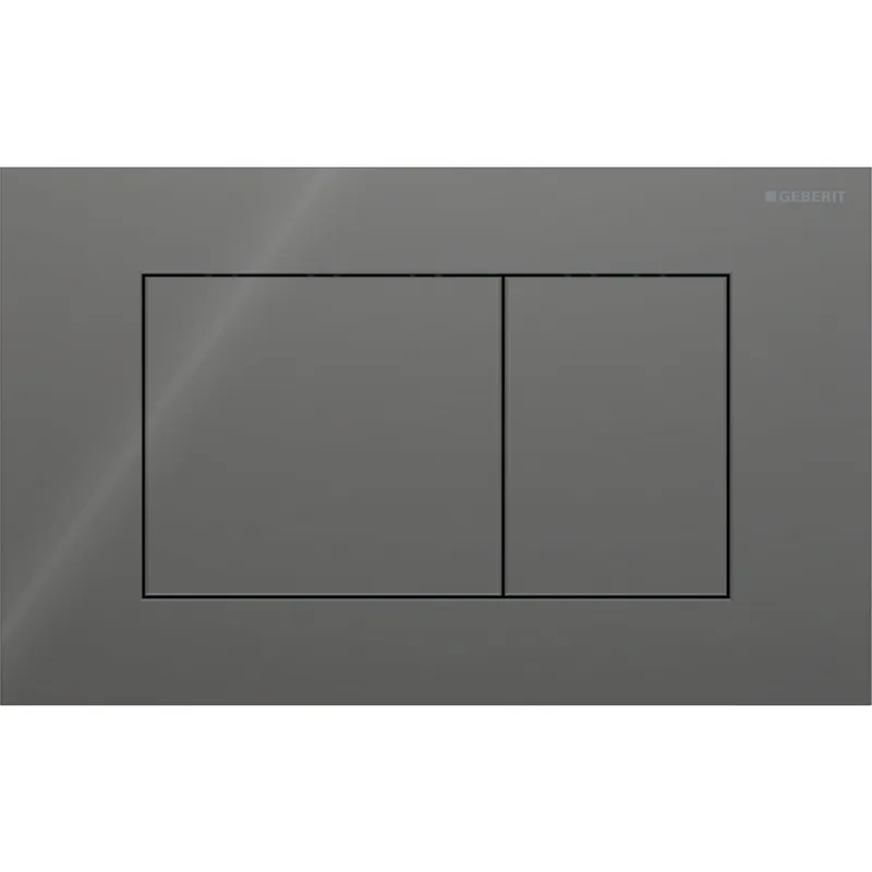 Geberit Sigma40 Square működtetőlap 2 mennyiséges öblítéshez, láva üveg 115.629.JK.1Geberit Legjobb ár