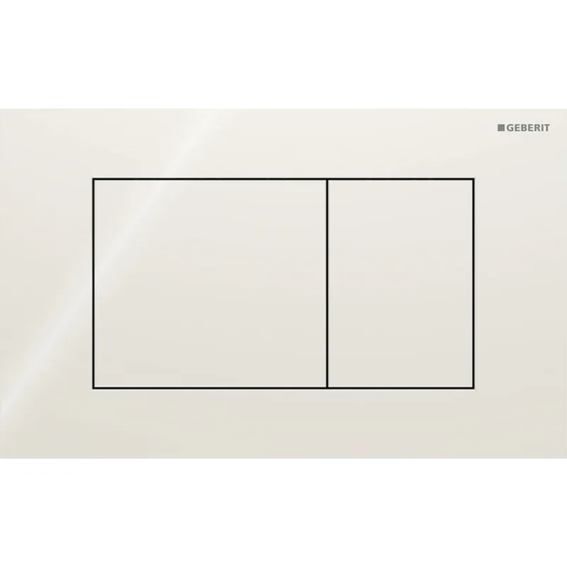 Geberit Sigma40 Square működtetőlap 2 mennyiséges öblítéshez, homokszürke üveg 115.629.JL.1Geberit Szuper ajánlat