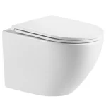 Expressz szállítás Invena Limnos fali wc csésze, QFS, soft-close ülőkével, fehér CE-93-001-LInvena