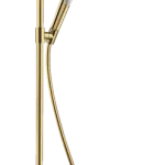 Csak ma Hansgrohe Raindance S Showerpipe EcoSmart 240 PowderRain termosztátos zuhanyrendszer, polírozott arany 28823990Hansgrohe