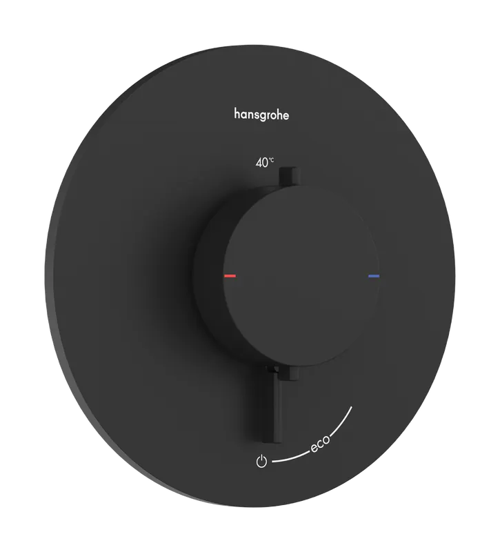 Hansgrohe Ecostat Comfort S 1 funkciós falsík alatti termosztát, matt fekete 33714670Hansgrohe Azonnali szállítás