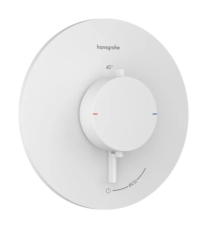 Olcsóbb Hansgrohe Ecostat Comfort S 1 funkciós falsík alatti termosztát, matt fehér 33714700Hansgrohe
