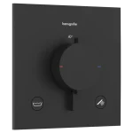 Csak ma Hansgrohe Ecostat Comfort E 2 funkciós falsík alatti termosztát beépített biztonsági funkcióval, matt fekete 33716670Hansgrohe
