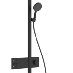 Alacsony ár Hansgrohe Raindance Alive S Showerpipe EcoSmart 300 1jet termosztátos zuhanyrendszer, matt fekete 24583670Hansgrohe