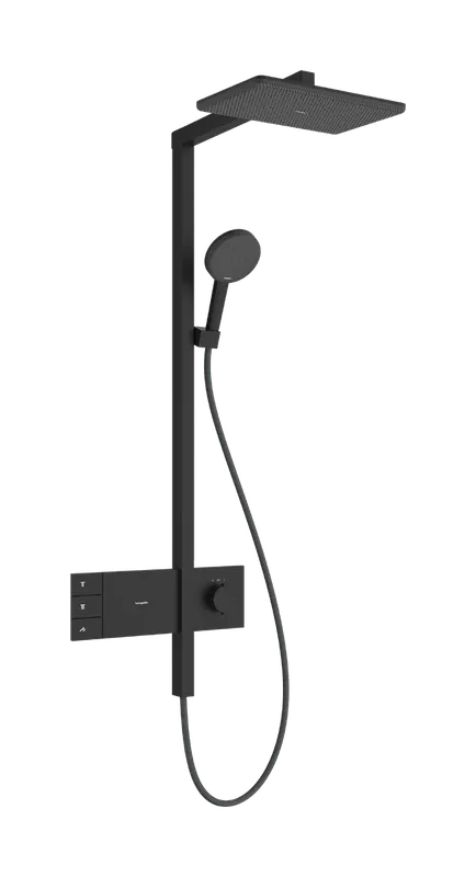 Hansgrohe Raindance Alive Q Showerpipe EcoSmart 210/340 2jet termosztátos zuhanyrendszer, matt fekete 24591670Hansgrohe Ajánlat