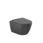 Expressz szállítás Roca Ona Rimless fali wc, matt fekete A346687080Roca