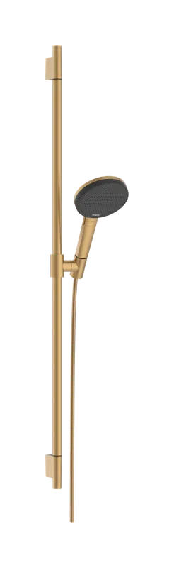 Kedvezmény Hansgrohe Raindance Alive Select S EcoSmart 125 3jet kézizuhany 90 cm zuhanyrúddal, szálcsiszolt bronz 24603140Hansgrohe