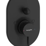 Azonnali szállítás Hansgrohe Zesis S egykaros falsík alatti kádcsaptelep, matt fekete 74417670Hansgrohe